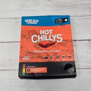 NWT Hot Chillys Men's Micro Elite‎ Chamois Boot Tight Midweight Body Fit Base SM